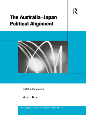 cover image of The Australia-Japan Political Alignment